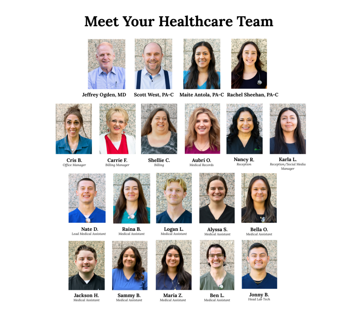 The Achieve Health Team